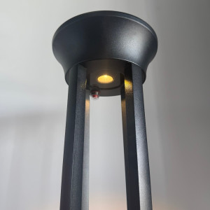 Stâlp LED Grădină 5W Cu Panou Solar IP65, 3000K, Lumina calda