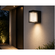 Aplica LED Lara 10W/550Lm/3000K IP65 220-240V 168x168x45mm