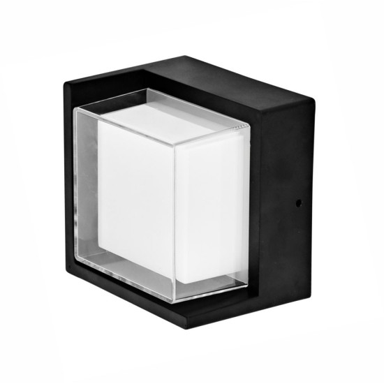 Aplica led Lara 10W/550Lm/3000K IP65 220-240V 168x168x45mm