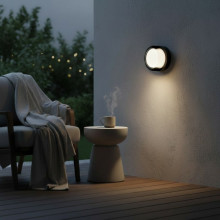 Aplica LED Lara 10W/670Lm/3000K IP65 220-240V 168x77mm