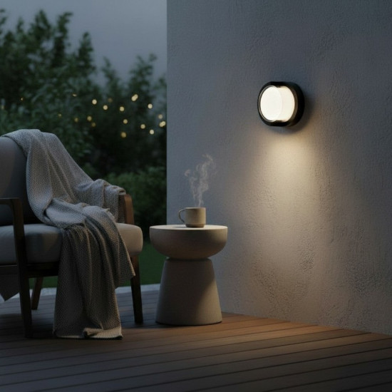 Aplica LED Lara 10W/670Lm/3000K IP65 220-240V 168x77mm