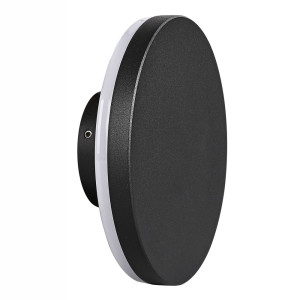 Aplica LED Perete fi150, 12W, 3000K, lumina calda, cu protectie IP65