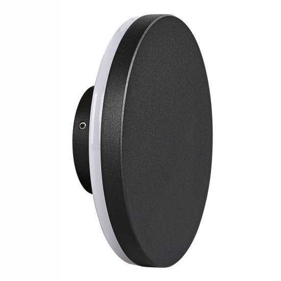 Aplica LED Perete fi150, 12W, 3000K, lumina calda, cu protectie IP65