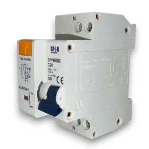 Siguranta automata diferentiala RCBO 1P+N 20A 30mA