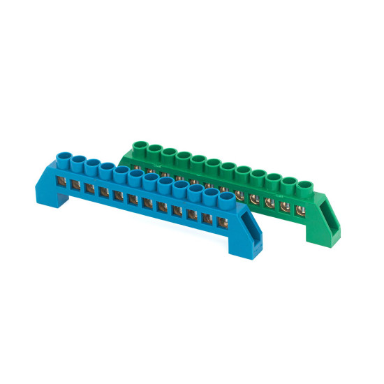 Bloc Terminal Cupru - 12 Poli 600 VAC 120 A