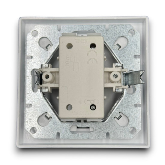 Întrerupător simplu, 250V~, 10A, 50Hz, IP20