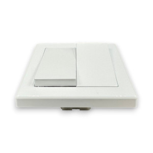 Întrerupător dublu (tip candelabru), 250V~, 10A, 50Hz, IP20