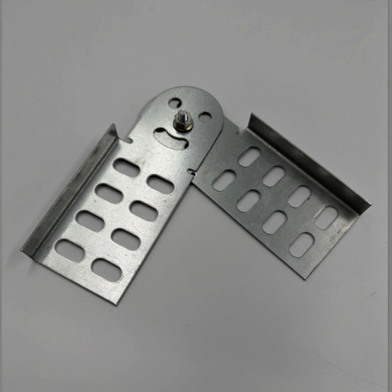 Conector ajustabil pentru jgheab metalic H60 ( 2buc/set)