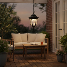 Felinar Cu Lant Negru 220V/60W/Ip43