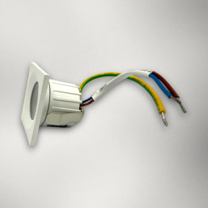 Spot LED Patrat pentru Mobila, 35x35mm, 3W  4100K, lumina neutra