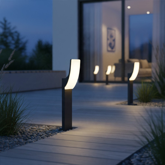Stalp Ornamental de Iluminat Some de Gradina IP65 15W 3000K 1350LM