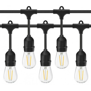Ghirlanda luminoasa cu pendule, interconectabil, E27, IP65, 10m
