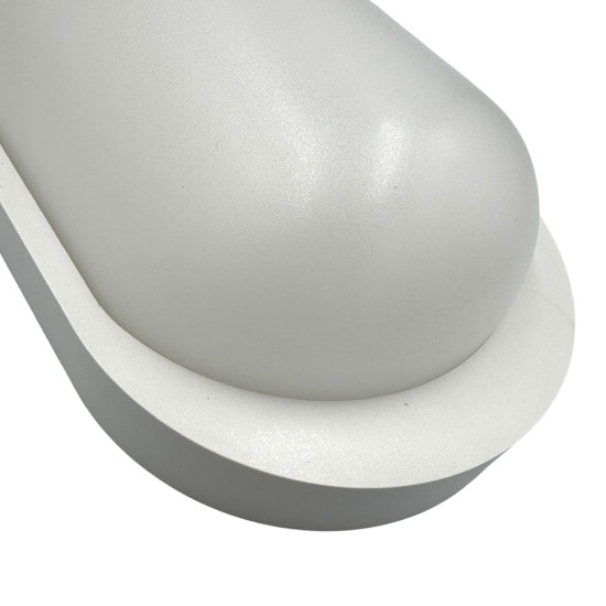 Aplica LED BAT Ovala 18W=162W, 3000K, lumina calda, cu protectie IP65