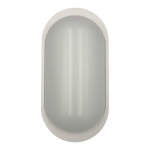 Aplica LED BAT Ovala 18W=162W, 3000K, lumina calda, cu protectie IP65