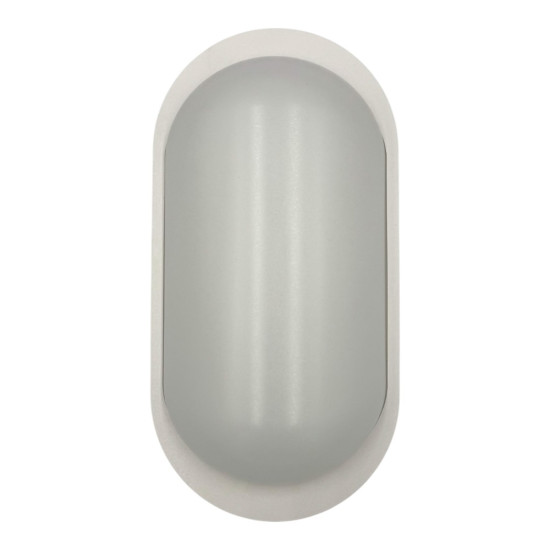 Aplica LED BAT Ovala 18W=162W, 3000K, lumina calda, cu protectie IP65