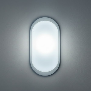 Aplica LED BAT Ovala 18W=162W, 4000K, lumina neutra, cu protectie IP65