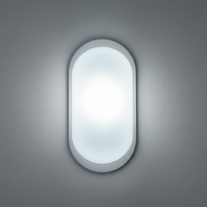 Aplica LED BAT Ovala 10W=90W, 4000K, lumina neutra, cu protectie IP65