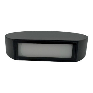 Aplica LED Perete Semicerc  fi135, 7W, 6000K, lumina rece, cu protectie IP65