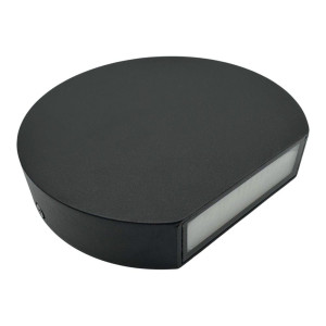 Aplica LED Perete Semicerc  fi135, 7W, 6000K, lumina rece, cu protectie IP65