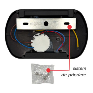 Aplica LED Perete Mouse (5W+5W) 184x110mm, 10W, 3000K, lumina calda, cu protectie IP65