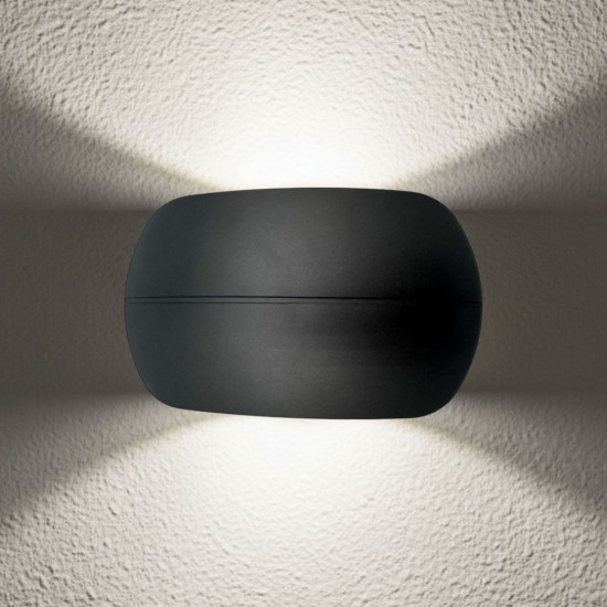 Aplica LED Perete Mouse (5W+5W) 184x110mm, 10W, 6000K, lumina rece, cu protectie IP65