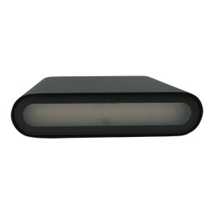 Aplica LED de exterior extra-plata, 6W=40W, 3000K, lumina calda, 540Lm, IP65