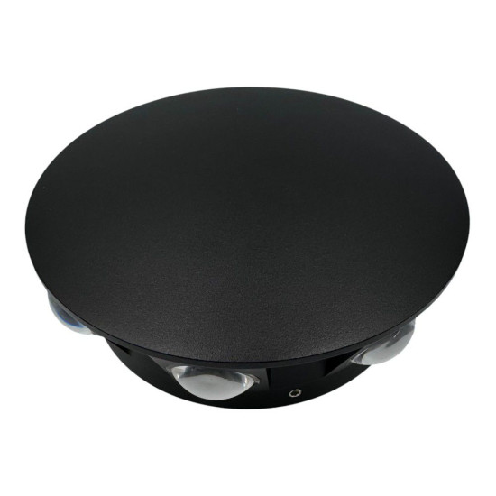 Aplica De Perete Meteor 8W, 3000k, Lumina Calda IP65