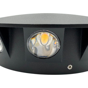 Aplica De Perete Meteor 8W, 3000k, Lumina Calda IP65