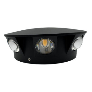Aplica De Perete Meteor 8W, 3000k, Lumina Calda IP65