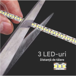 Banda LED 2835 240LED/m 18W/m 4000K 12V