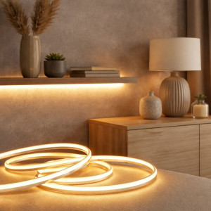 Banda LED COB 300LED/m 12W/m IP20 3000K 12V