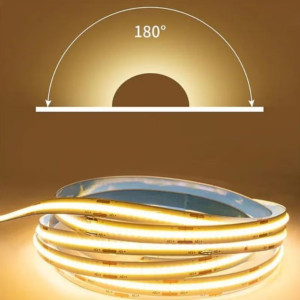 Banda LED COB 300LED/m 12W/m IP20 3000K 12V