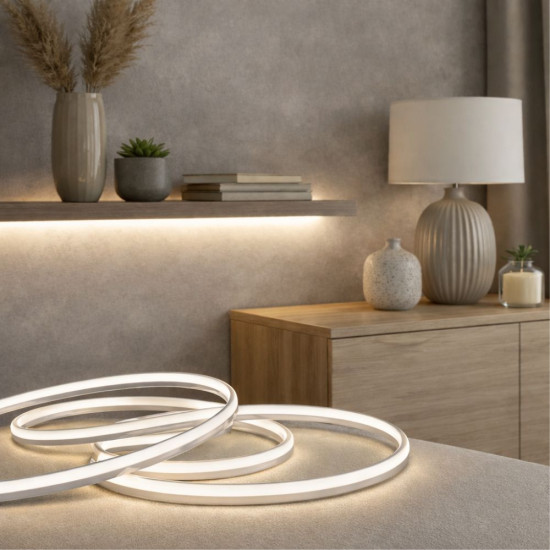 Banda LED COB 300LED/m 12W/m IP20 4000K 12V
