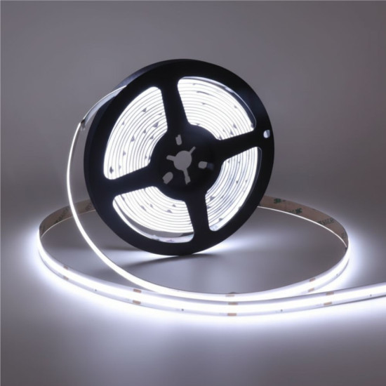 Banda LED COB 300LED/m 12W/m IP20 4000K 12V