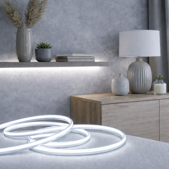 Banda LED COB 300LED/m 12W/m IP20 6000K 12V