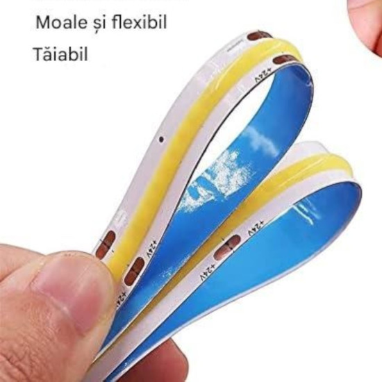 BANDA LED COB 15W/m RGB 5m/Rola