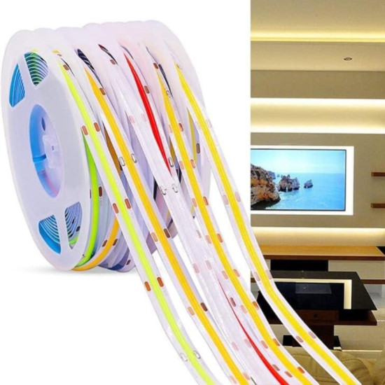 BANDA LED COB 15W/m RGB 5m/Rola