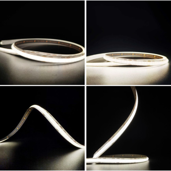 BANDĂ LED FCOB 10W/m LUMINĂ NEUTRĂ 5m/Rolă