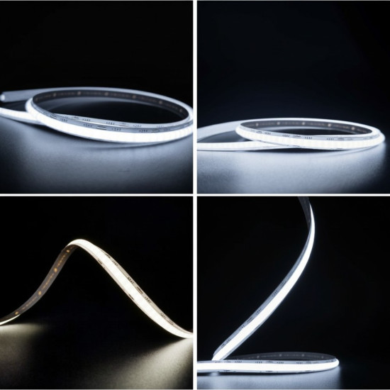 BANDA LED FCOB 10W/m LUMINA RECE 5m/Rola