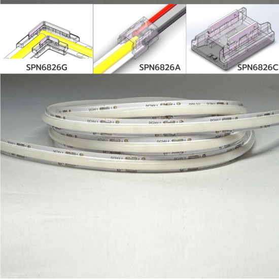 BANDA LED FCOB 10W/m LUMINA RECE 5m/Rola