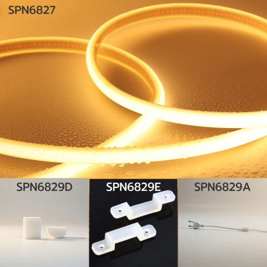 Bandă LED FCOB 230V 10W/m IP65