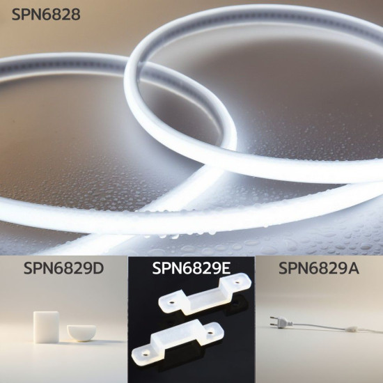 Banda LED FCOB 230V 10W/m IP65