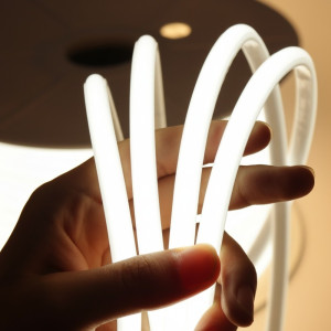 Banda LED FCOB 230V 10W/m IP65