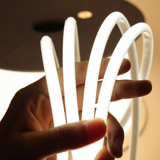 Banda LED FCOB 230V 10W/m IP65