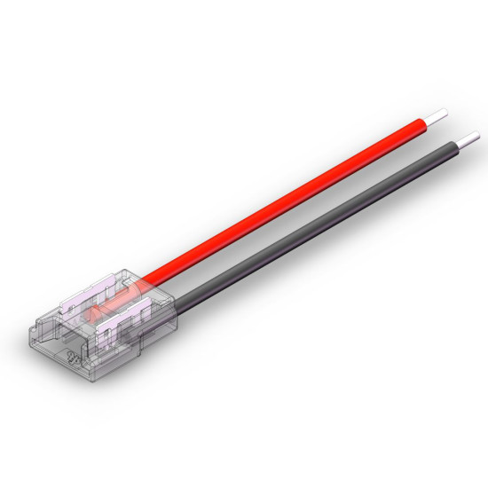 CONECTOR ALIMENTARE PT BANDA LED PCB 8MM IP20 12V/24V PIN 5.4mm