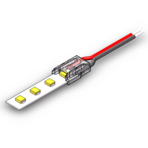 CONECTOR ALIMENTARE PT BANDA LED PCB 8MM IP20 12V/24V PIN 5.4mm