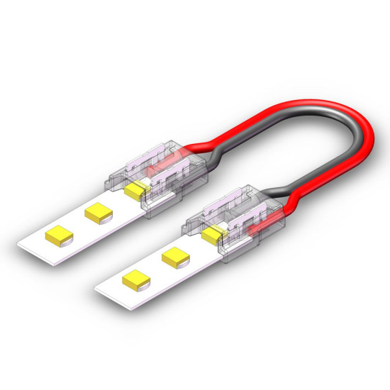 CONECTOR CABLU CONECTOR PT BANDA LED PCB 8MM IP20 12V/24V