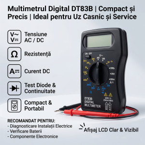 Multimetru Digital DT83B Multimetru Digital DT83B