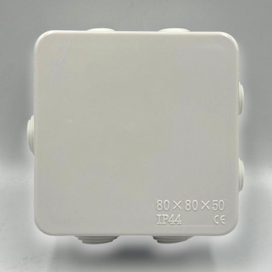 Doza Legatura Montaj Aplicat 80X80X50mm, Patrata, IP55