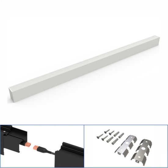 Corp LED liniar, 40W, 5000K, 120 cm, alb